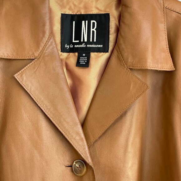 LEATHER JACKET - LNR by La Nouvelle Renaissance - Picture 7 of 8